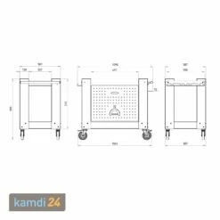Alfa Unterbau Für Pizzaofen 2 Pizze -Küchengrill Geschäft alfa unterbau fuer pizzaofen 2 pizze 25624 m 11