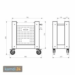 Alfa Unterbau Schwarz Für Pizzaofen Nano -Küchengrill Geschäft alfa unterbau schwarz fuer pizzaofen nano 23618 m 5