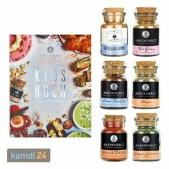 Ankerkraut Gewürzmischungen-Set Kinder Kochen Selbst, Inkl. Kids Kochbuch