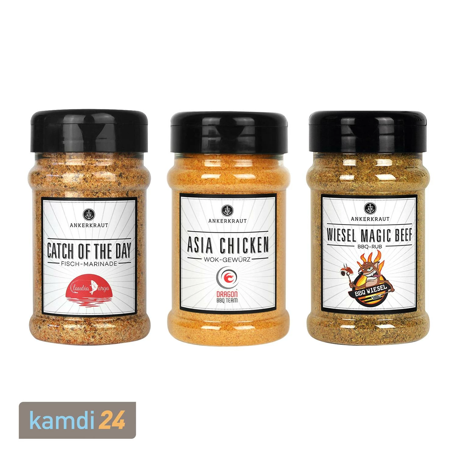 Ankerkraut Gewürzstreuer-Set Mehr Abwechslung Bitte! 1 Ankerkraut Gewürzstreuer-Set Mehr Abwechslung Bitte!