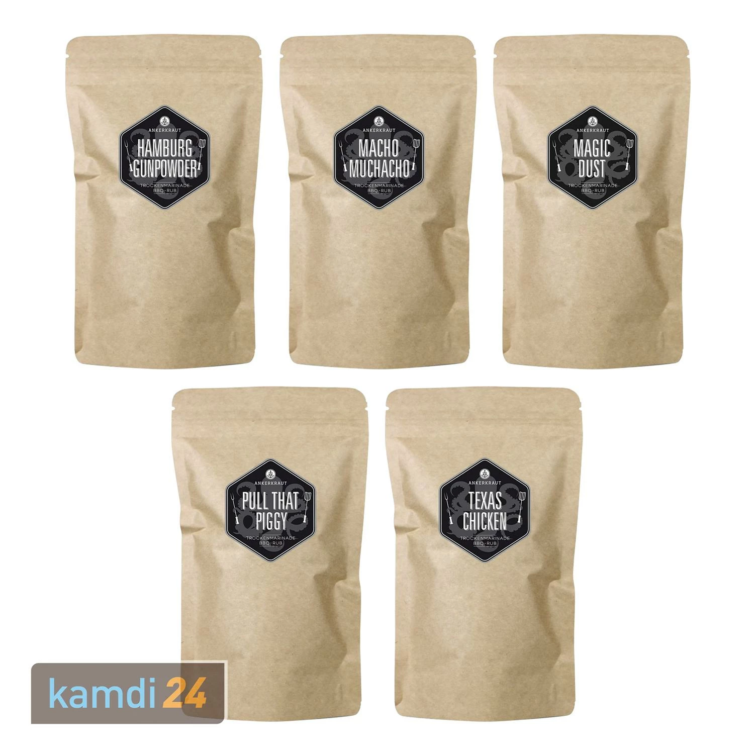 Ankerkraut Rub-Set BBQ-Klassiker (groß) 1 Ankerkraut Rub-Set BBQ-Klassiker (groß)