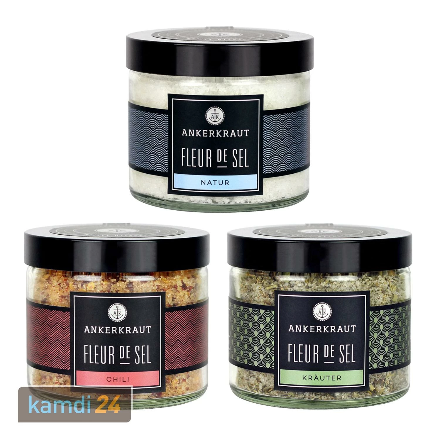 Ankerkraut Salz-Set Kleiner Strauß Fleur De Sel 1 Ankerkraut Salz-Set Kleiner Strauß Fleur De Sel