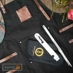 Beefer Grillschürze Aus Baumwolle Und Leder -Küchengrill Geschäft beefer grillschuerze aus baumwolle und leder 13987 m 3