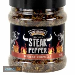 Don Marco´s Precious Steak Pepper Whisky Chipotle 135 G -Küchengrill Geschäft don marcos precious steak pepper whisky chipotle 135 g m 1