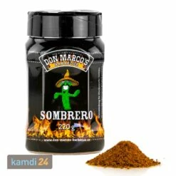 Don Marco´s Rub-Set: Pork Powder, Texas Style, Cherry Bomb, Crazy Chicken & Sombrero -Küchengrill Geschäft don marcos rub set pork powder texas style cherry bomb crazy chicken sombrero 10062 m 5