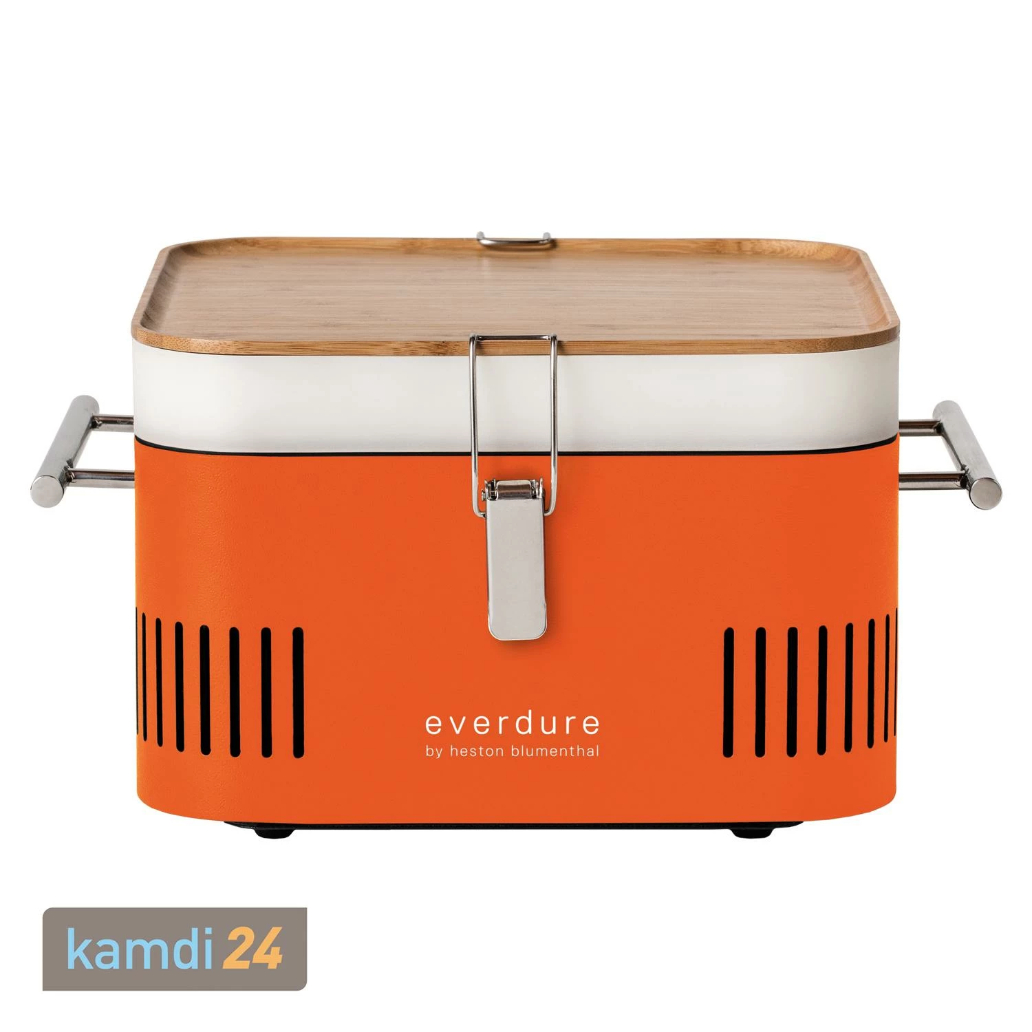 Everdure CUBE™ Holzkohlegrill Orange + Tragetasche 2 Everdure CUBE™ Holzkohlegrill Orange + Tragetasche – Bild 2