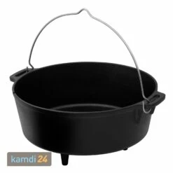 FEUERGOTT Dutch Oven 4,5 L Mit Füßen -Küchengrill Geschäft feuergott dutch oven 45 l mit fuessen 25379 m 3