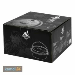 FEUERGOTT Dutch Oven 4,5 L Mit Füßen -Küchengrill Geschäft feuergott dutch oven 45 l mit fuessen 25379 m 9