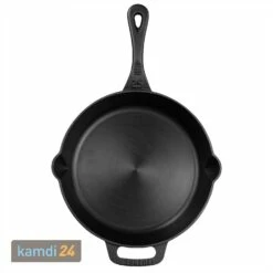 FEUERGOTT Feuerpfanne 25 Mit Stiel, Schwarz