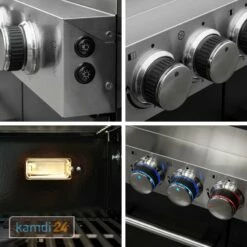 Feuergott Gas-Grillstation Hektor 3B-S Inkl. Abdeckhaube -Küchengrill Geschäft feuergott gas grillstation hektor 3b s inkl abdeckhaube 25337 m 7