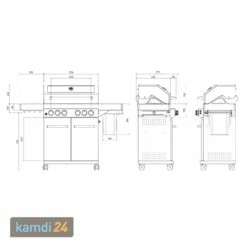 Feuergott Gas-Grillstation Hektor 4B-S Inkl. Abdeckhaube 23 Feuergott Gas-Grillstation Hektor 4B-S Inkl. Abdeckhaube -Küchengrill Geschäft feuergott gas grillstation hektor 4b s inkl abdeckhaube 25364 m 11