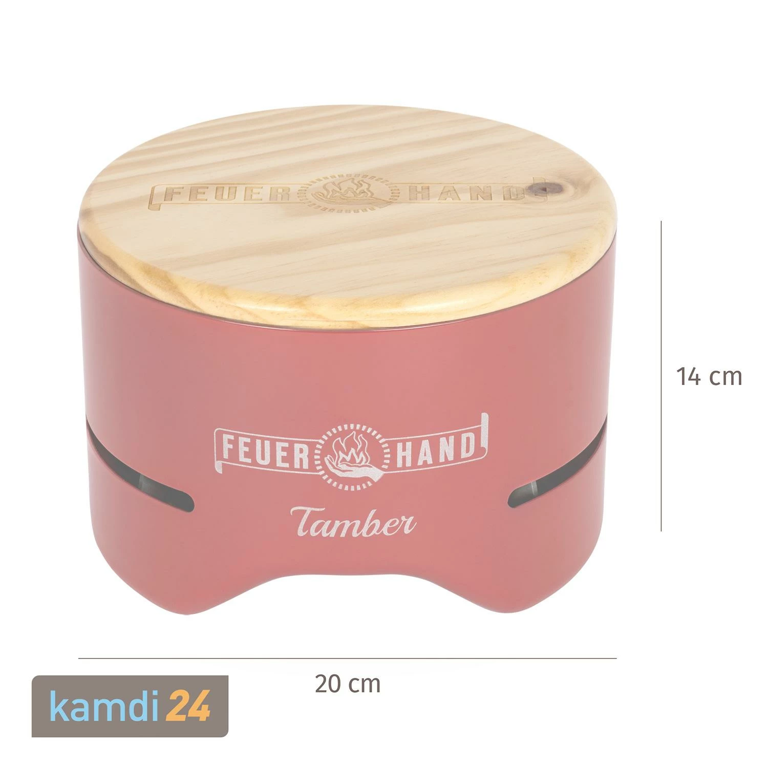 Feuerhand Tischgrill Tamber Rubinrot 12 Feuerhand Tischgrill Tamber Rubinrot – Bild 12