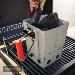 Grandhall Anzündkamin Klappbar -Küchengrill Geschäft grandhall anzuendkamin klappbar 20637 m 4