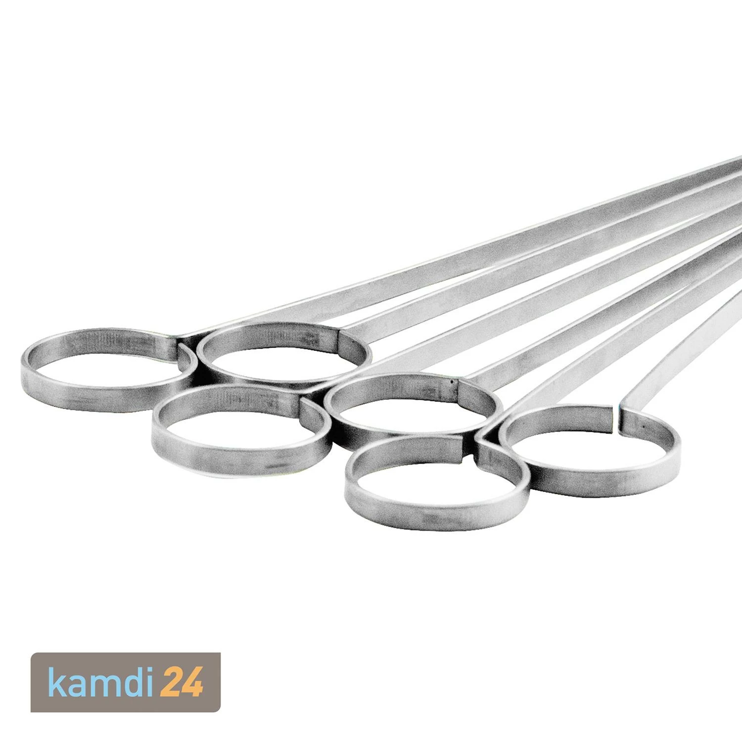 Grandhall Kebab-/Rippchenhalter Mit 6 Grillspießen 3 Grandhall Kebab-/Rippchenhalter Mit 6 Grillspießen – Bild 3