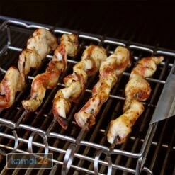 Grandhall Kebab-/Rippchenhalter Mit 6 Grillspießen 7 Grandhall Kebab-/Rippchenhalter Mit 6 Grillspießen -Küchengrill Geschäft grandhall kebab rippchenhalter mit 6 grillspiessen 20627 m 3