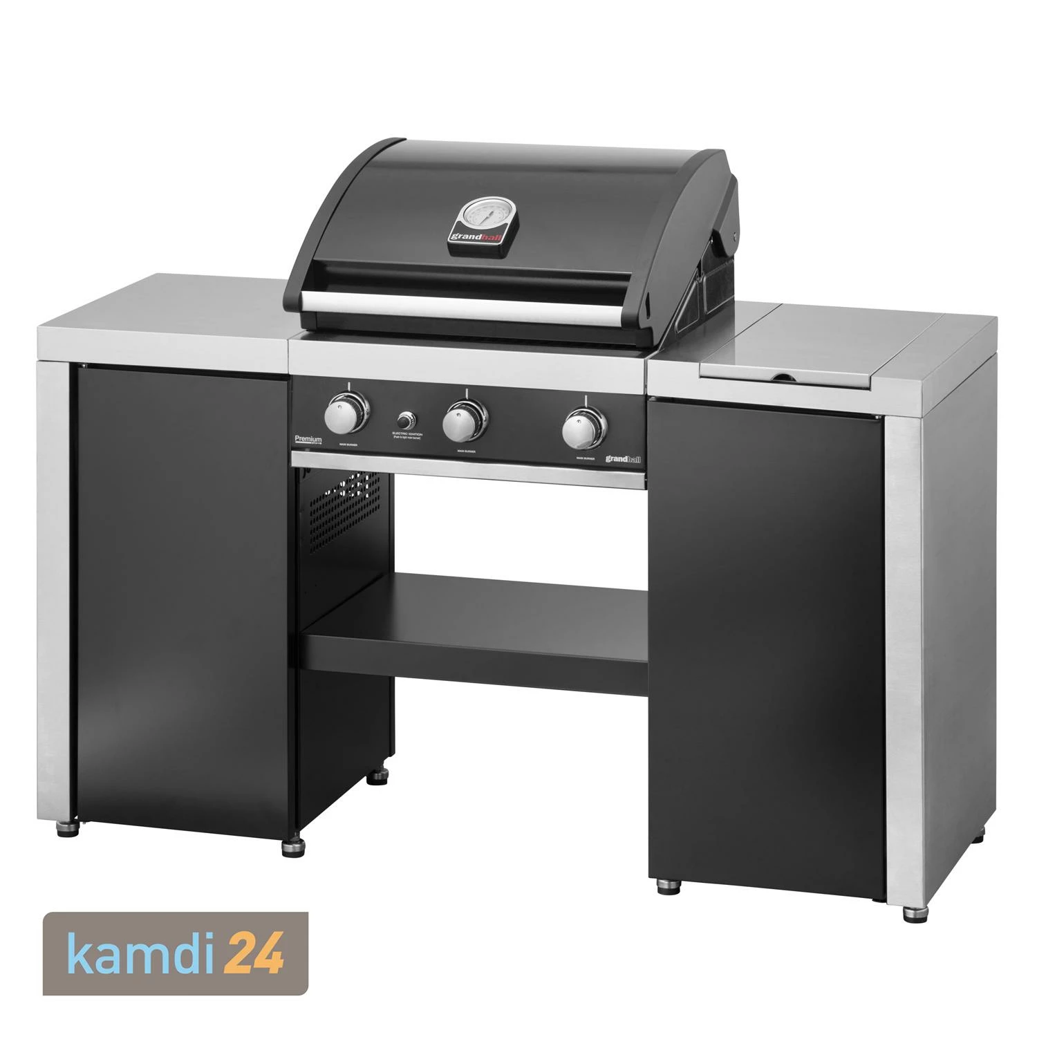 Grandhall Premium G3 Island Gasgrill 2 Grandhall Premium G3 Island Gasgrill – Bild 2