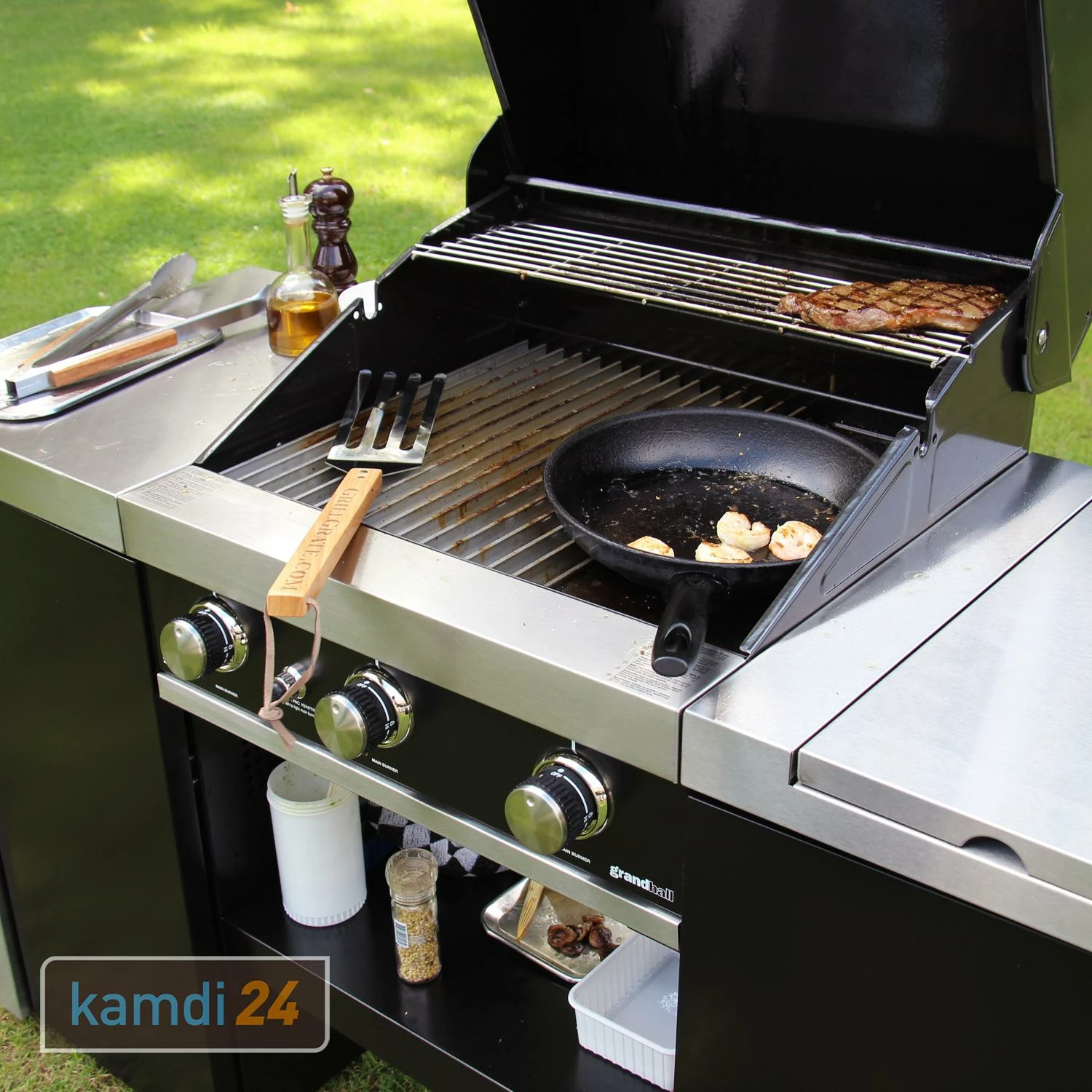 Grandhall Premium G3 Island Gasgrill 11 Grandhall Premium G3 Island Gasgrill – Bild 11
