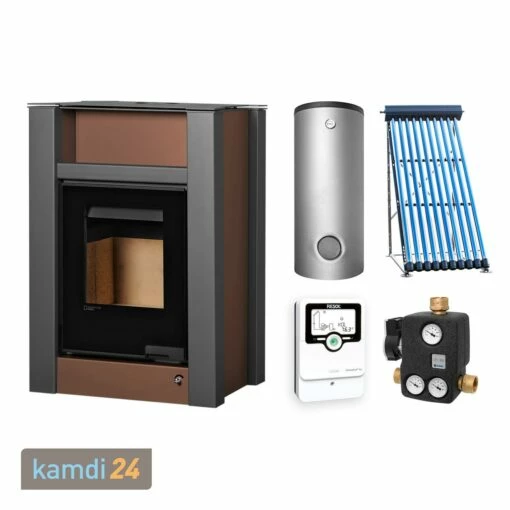 Kaminofen Aquaflam Vario Lend Brown 11 KW Komplett-Set + Kombispeicher 600l Mit 2 SWT + Solarthermie-Set 3 (9 M²) 6 Kaminofen Aquaflam Vario Lend Brown 11 KW Komplett-Set + Kombispeicher 600l Mit 2 SWT + Solarthermie-Set 3 (9 M²) -Küchengrill Geschäft kaminofen aquaflam vario lend brown 11 kw komplett set kombispeicher 600l mit 2 swt solarthermie set 3 9 m