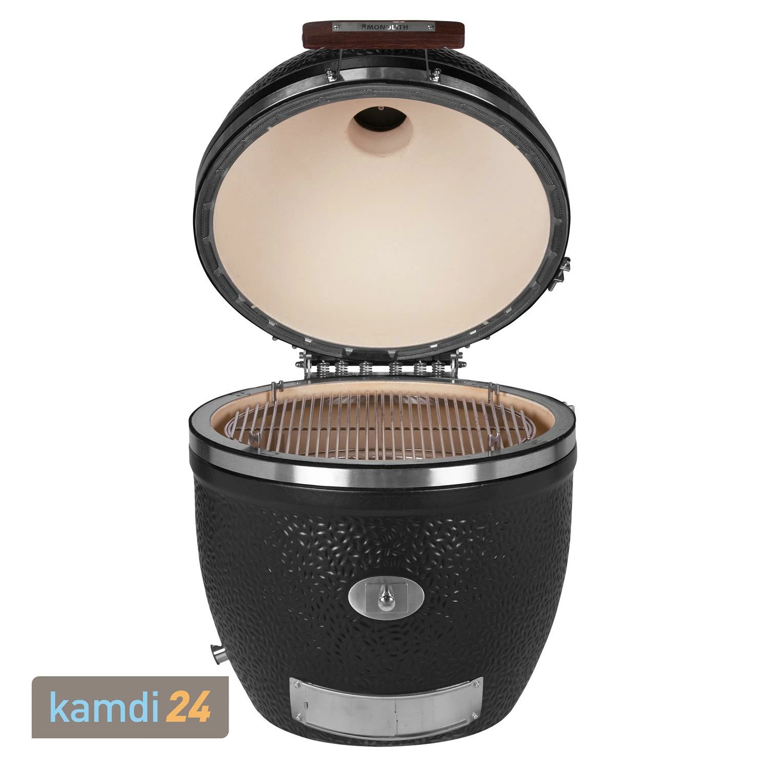 MONOLITH Avantgarde LeCHEF Keramikgrill Schwarz 3 MONOLITH Avantgarde LeCHEF Keramikgrill Schwarz – Bild 3