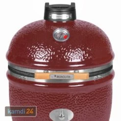 MONOLITH CLASSIC Keramikgrill PRO-Serie 2.0 Rot -Küchengrill Geschäft monolith classic keramikgrill pro serie 20 rot m 1