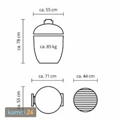 MONOLITH CLASSIC Keramikgrill PRO-Serie 2.0 Rot -Küchengrill Geschäft monolith classic keramikgrill pro serie 20 rot m 3