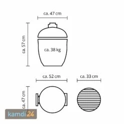 MONOLITH JUNIOR Keramikgrill PRO-Serie 2.0 Rot -Küchengrill Geschäft monolith junior keramikgrill pro serie 20 rot m 2