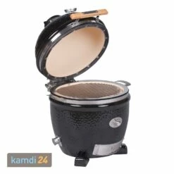 MONOLITH JUNIOR Keramikgrill PRO-Serie 2.0 Schwarz -Küchengrill Geschäft monolith junior keramikgrill pro serie 20 schwarz m 3
