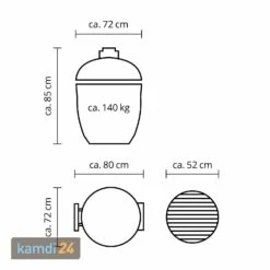 MONOLITH LeCHEF BBQ GURU Keramikgrill PRO-Serie 2.0 Schwarz -Küchengrill Geschäft monolith lechef bbq guru keramikgrill pro serie 20 schwarz m 6