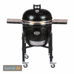 MONOLITH LeCHEF BBQ GURU Keramikgrill PRO-Serie 2.0 Schwarz Mit Gestell Und Seitentischen -Küchengrill Geschäft monolith lechef bbq guru keramikgrill pro serie 20 schwarz mit gestell und seitentischen m 1