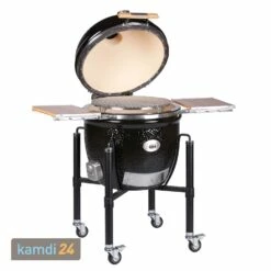 MONOLITH LeCHEF BBQ GURU Keramikgrill PRO-Serie 2.0 Schwarz Mit Gestell Und Seitentischen -Küchengrill Geschäft monolith lechef bbq guru keramikgrill pro serie 20 schwarz mit gestell und seitentischen m 3