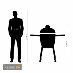 MONOLITH LeCHEF BBQ GURU Keramikgrill PRO-Serie 2.0 Schwarz Mit Gestell Und Seitentischen -Küchengrill Geschäft monolith lechef bbq guru keramikgrill pro serie 20 schwarz mit gestell und seitentischen m 8