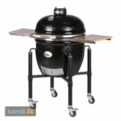 MONOLITH LeCHEF Keramikgrill PRO-Serie 2.0 Schwarz Mit Gestell Und Seitentischen -Küchengrill Geschäft monolith lechef keramikgrill pro serie 20 schwarz mit gestell und seitentischen m 2