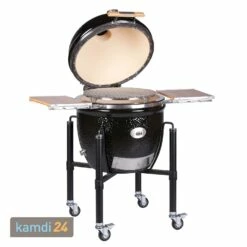 MONOLITH LeCHEF Keramikgrill PRO-Serie 2.0 Schwarz Mit Gestell Und Seitentischen -Küchengrill Geschäft monolith lechef keramikgrill pro serie 20 schwarz mit gestell und seitentischen m 3
