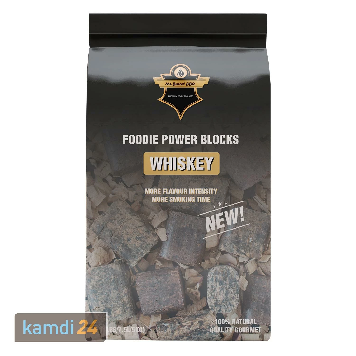 Mr. Barrel BBQ Foodie Power Blocks XL Whiskey, 5 Kg 1 Mr. Barrel BBQ Foodie Power Blocks XL Whiskey, 5 Kg