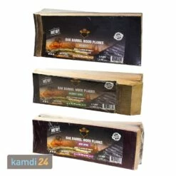 Mr. Barrel BBQ Planks L Whiskey, 3er-Set -Küchengrill Geschäft mr barrel bbq planks l whiskey 3 er set 23118 m 4