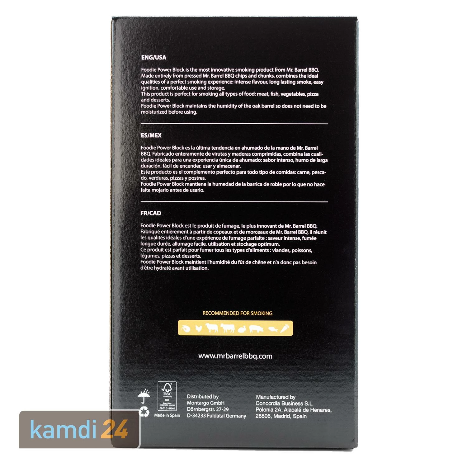 Mr. Barrel BBQ Smoking Pellets L Whiskey, 2 Kg 4 Mr. Barrel BBQ Smoking Pellets L Whiskey, 2 Kg – Bild 4