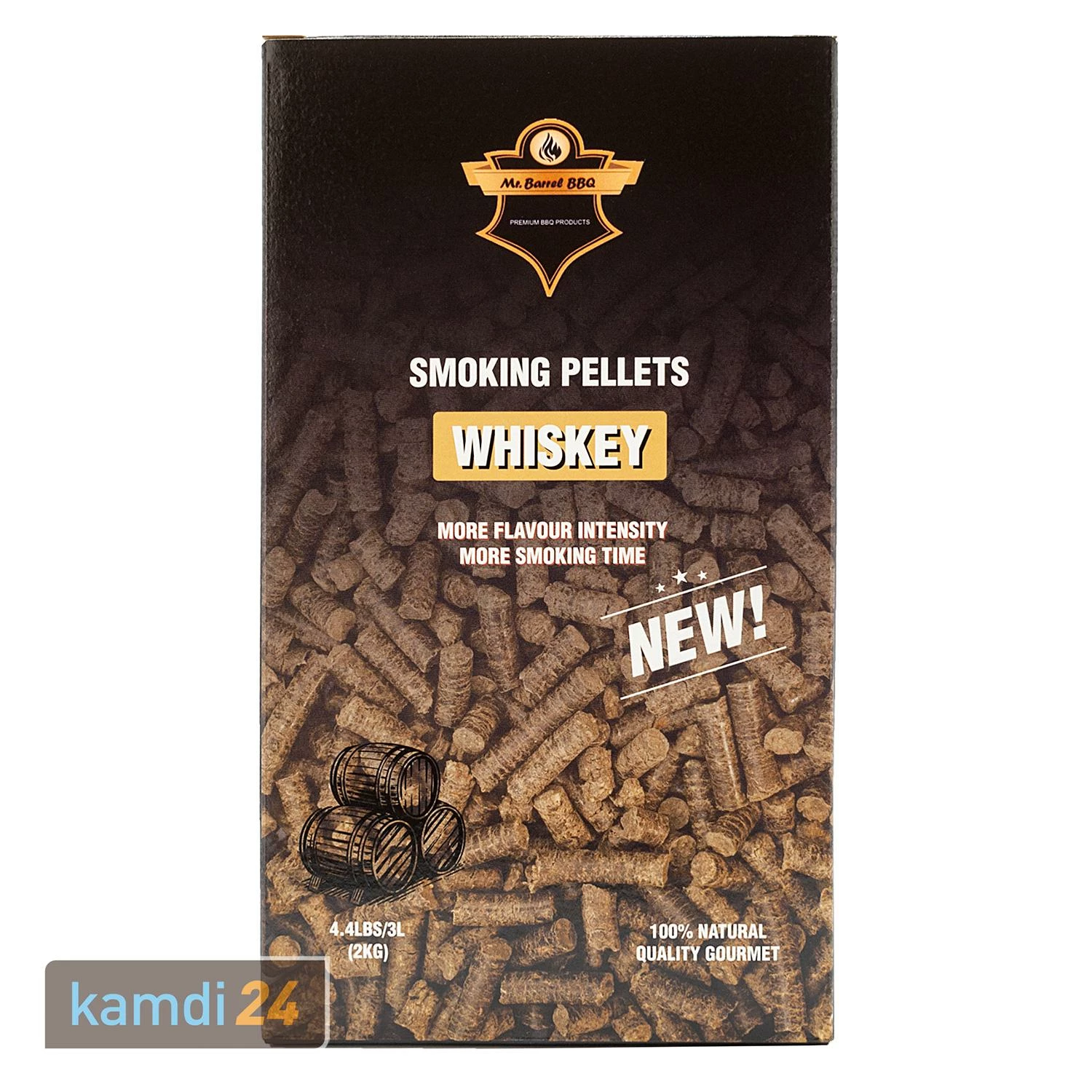 Mr. Barrel BBQ Smoking Pellets L Whiskey, 2 Kg 1 Mr. Barrel BBQ Smoking Pellets L Whiskey, 2 Kg