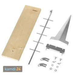 Muurikka Flammlachsbrett Mit Halterung, Rahmen Und Erdspieß -Küchengrill Geschäft muurikka flammlachsbrett mit halterung rahmen und erdspiess 19930 m 1