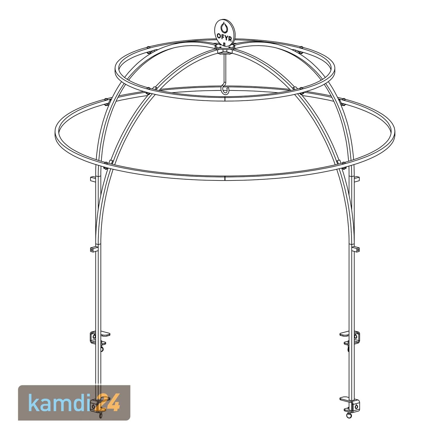 OFYR Cage 120 Für Grill- Und Feuerstelle 120 PRO+ 4 OFYR Cage 120 Für Grill- Und Feuerstelle 120 PRO+ – Bild 4