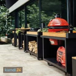 OFYR Sockel Black 135 PRO Teakholz Für Kamado KJ -Küchengrill Geschäft ofyr sockel black 135 pro teakholz fuer kamado kj 22511 m 5