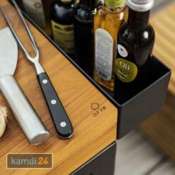 OFYR Sockel Black 135 PRO Teakholz Für Kamado KJ -Küchengrill Geschäft ofyr sockel black 135 pro teakholz fuer kamado kj 22511 m 9