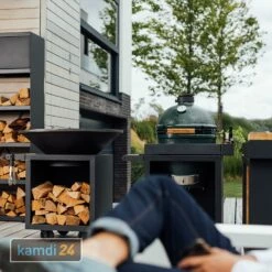 OFYR Sockel Black 65 PRO Beton Für Kamado BGE -Küchengrill Geschäft ofyr sockel black 65 pro beton fuer kamado xy 22501 m 2