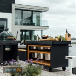 OFYR Sockel Black 65 PRO Beton Für Kamado BGE -Küchengrill Geschäft ofyr sockel black 65 pro beton fuer kamado xy 22501 m 3