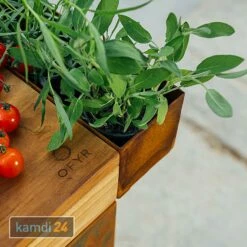 OFYR Sockel Corten 65 PRO Teakholz Für Kamado BGE -Küchengrill Geschäft ofyr sockel corten 65 pro teakholz fuer kamado bge m 5