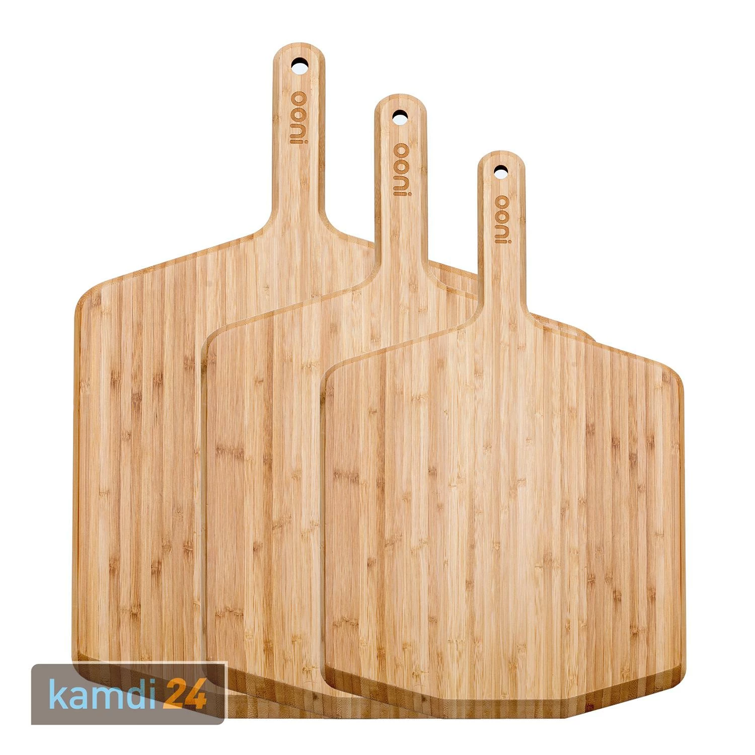 Ooni Pizzaschieber Und Brett Aus Bambus 16" 3 Ooni Pizzaschieber Und Brett Aus Bambus 16" – Bild 3