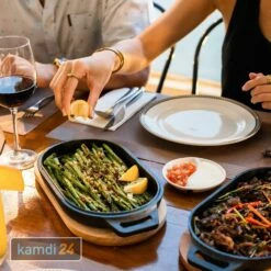 Ooni Servierpfanne Aus Gusseisen Inkl. Untersetzer -Küchengrill Geschäft ooni servierpfanne aus gusseisen inkl untersetzer 24184 m 9