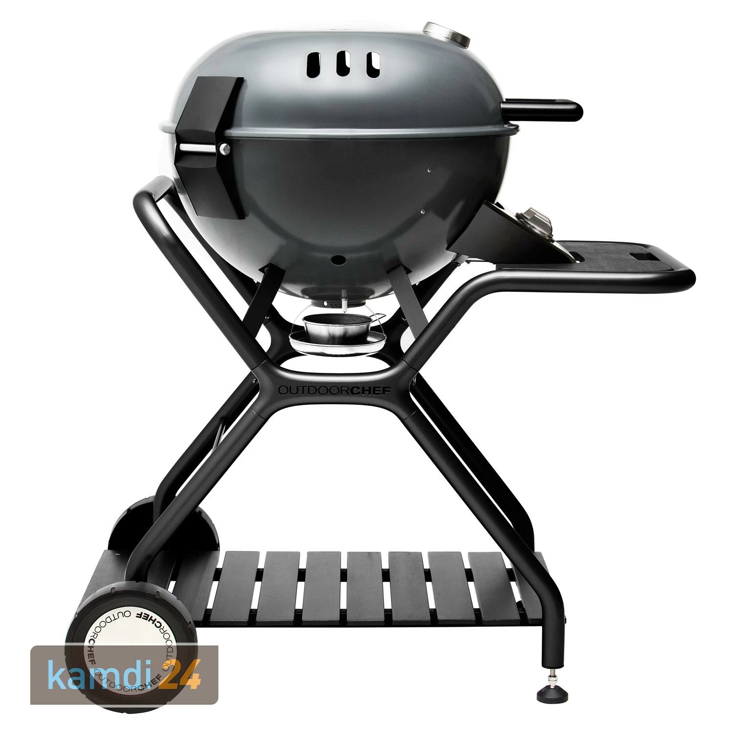Outdoorchef Ascona 570 G Gas-Kugelgrill Dunkelgrau 2 Outdoorchef Ascona 570 G Gas-Kugelgrill Dunkelgrau – Bild 2