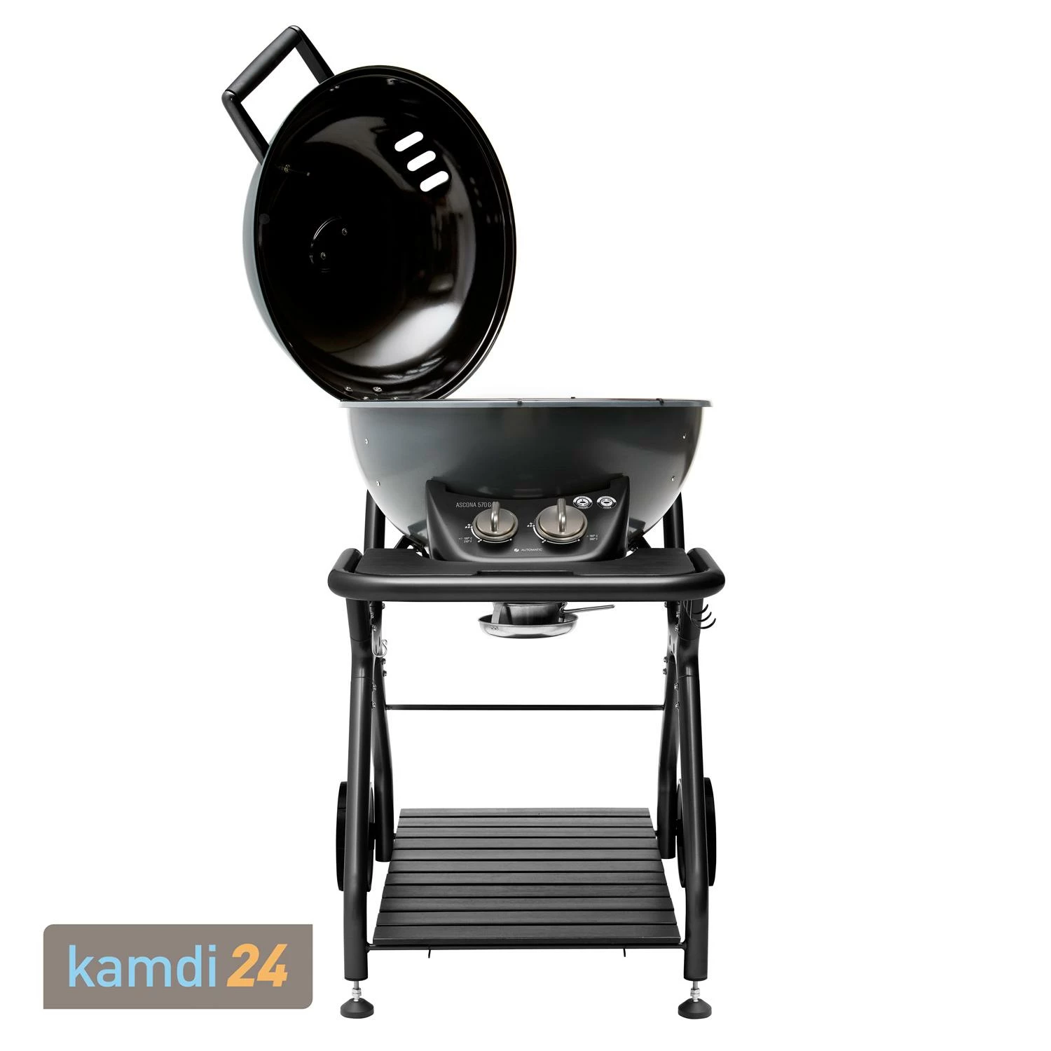 Outdoorchef Ascona 570 G Gas-Kugelgrill Dunkelgrau 4 Outdoorchef Ascona 570 G Gas-Kugelgrill Dunkelgrau – Bild 4
