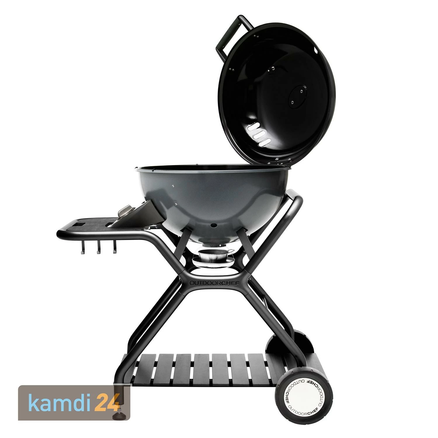 Outdoorchef Ascona 570 G Gas-Kugelgrill Dunkelgrau 5 Outdoorchef Ascona 570 G Gas-Kugelgrill Dunkelgrau – Bild 5