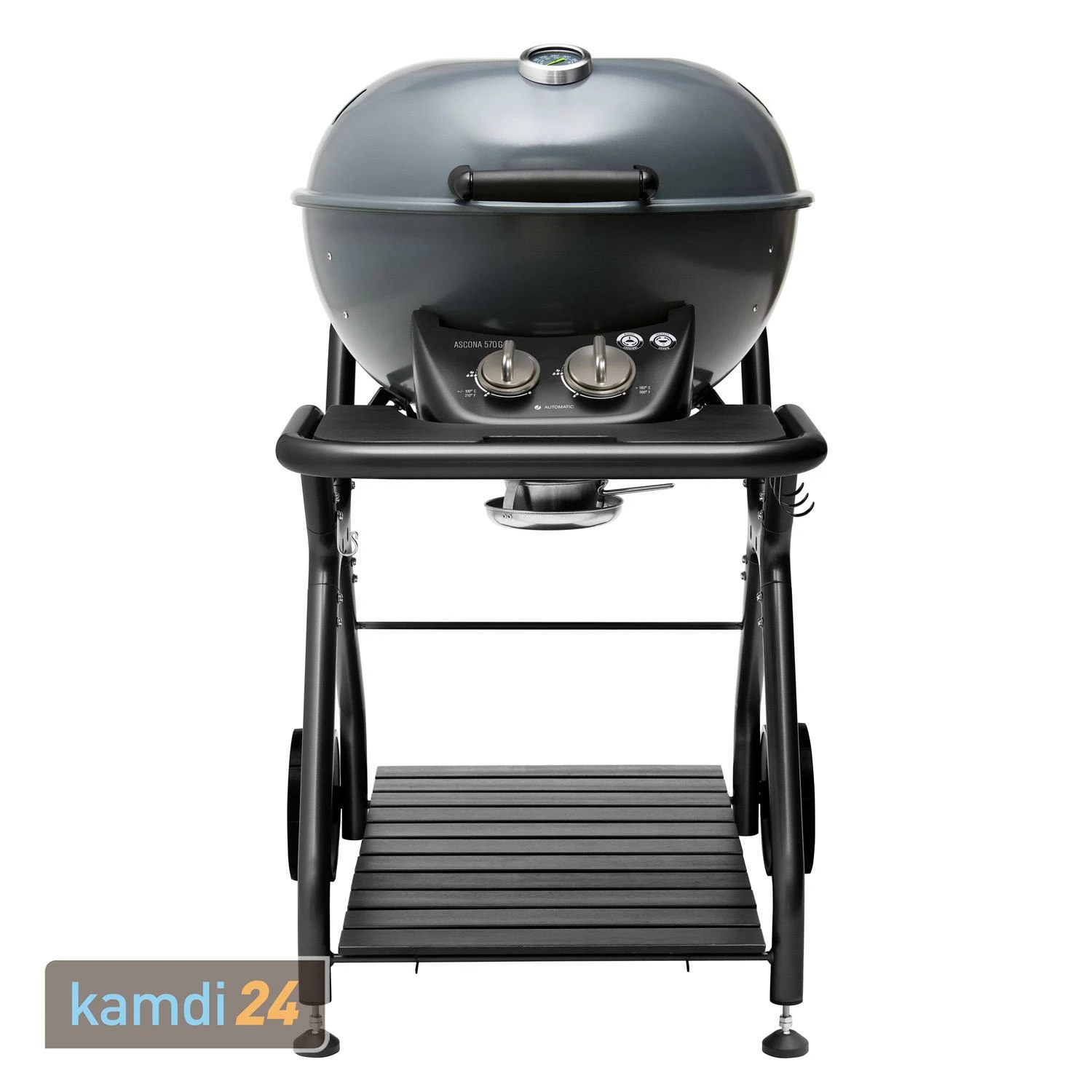 Outdoorchef Ascona 570 G Gas-Kugelgrill Dunkelgrau 1 Outdoorchef Ascona 570 G Gas-Kugelgrill Dunkelgrau